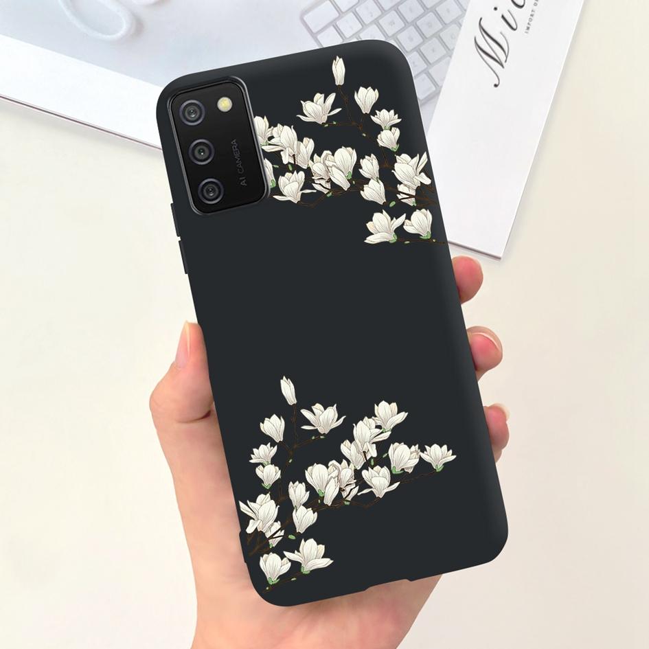 For Samsung A03s A02s Case New Fashion Flower Butterfly Shockproof Bumper For Samsung Galaxy A03s SM-A037F A 02s SM-A025F Covers