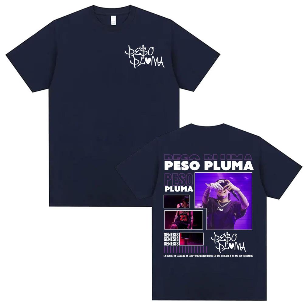 Singer Peso Pluma Album Tour 2025 Merch T Shirts Unisex Fashion Hip Hop 90s Vintage T Shirt Unisex 100 Cotton High Quality Tshirt