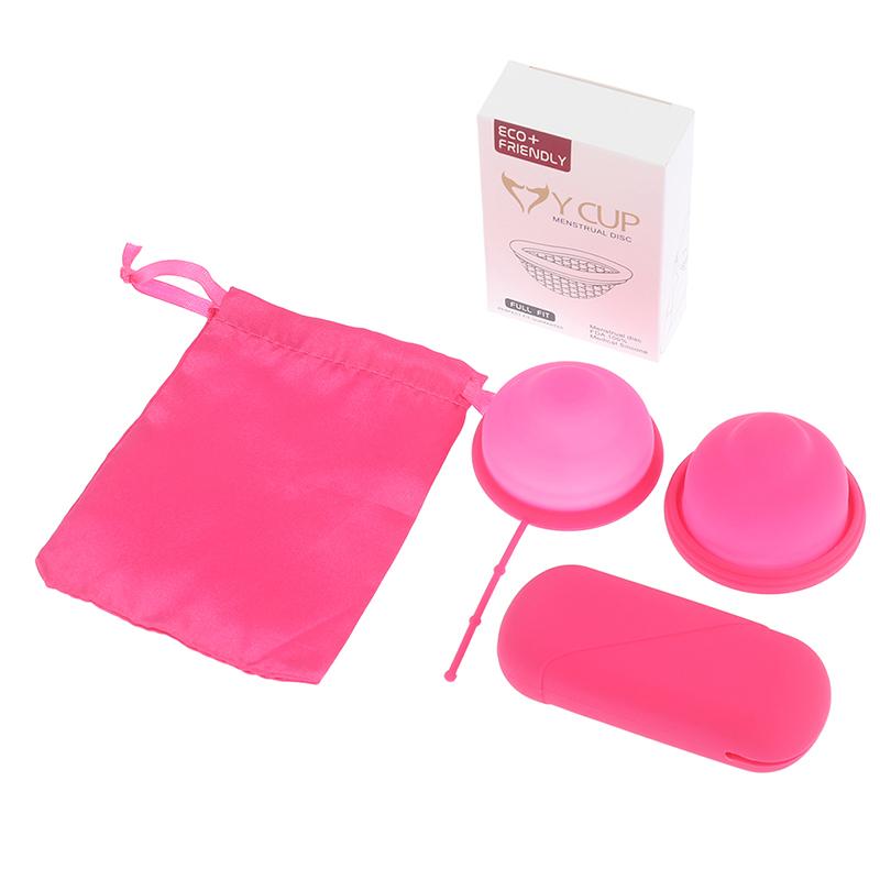 Coupe Menstruelle Disque Silicone Extra-Fin Disque Menstruel Tampon Ou Serviettes Alternatives