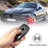 Remote Carbon Fiber Car Key Chain Ring Cover Case Holder 2 3 4 Button For Mercedes Benz C E S Class ML SL SLC GLA GLB GLC X253