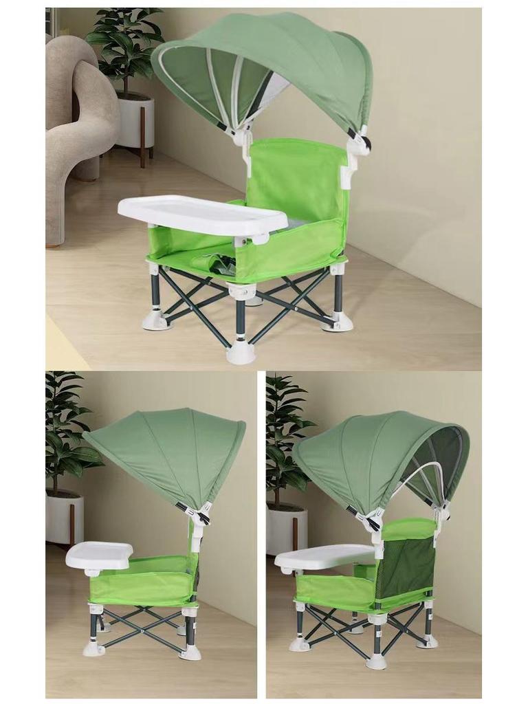 Portable Foldable Sunshade for Baby and Children's High Chair
