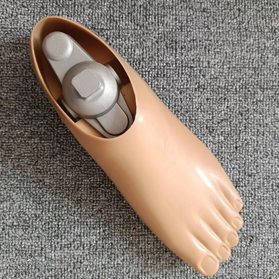 

Prosthetic foot Axis foot Single hole Polyurethane synthetic wood size 22-27 27-right бежевий
