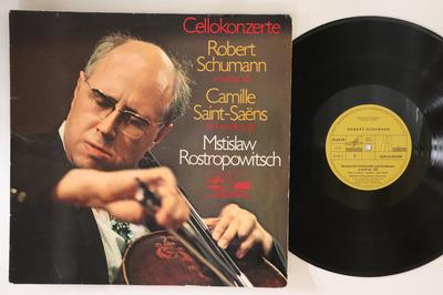 LP Record CAMILLE SAINTSAENS MSTISLAV ROSTR  Schumann Amoll Op. 129  Camille S 78429ZK MELODIA AUSLES Germany Classical Used