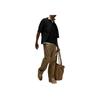 Jordan Solid Color Button Short Sleeve Loose Polo Shirt Men tops Black IB1041-010