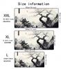 Japanese Landscape Mouse Pad New Computer Laptop Keyboard Mousemat Xxl Large Mousepad Gaming Nonslip Rubber Pc Office Desk Mats