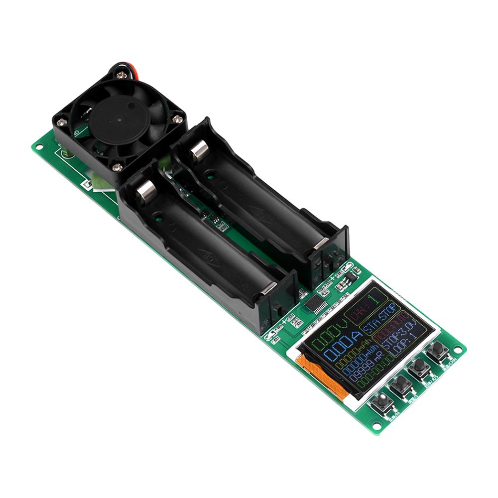 Dual Channel 18650 Lithium Battery Capacity Tester Resistance Tester Battery Power Detector Module Dual Type-C Interface