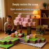 Magnetic Base Plate for Building Blocks - Strong Magnetic Cubes & Geometric Educational Game Accessories
