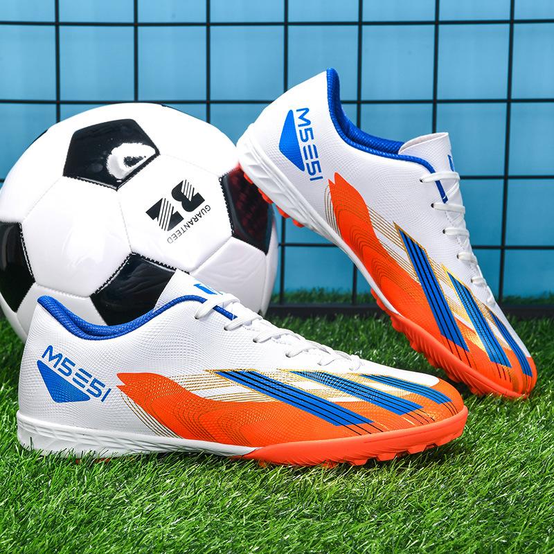 

Foreign trade low-top football shoes men s and women s AG long nails TF broken nails, non-slip and breathable training shoes for primary and secondar 45