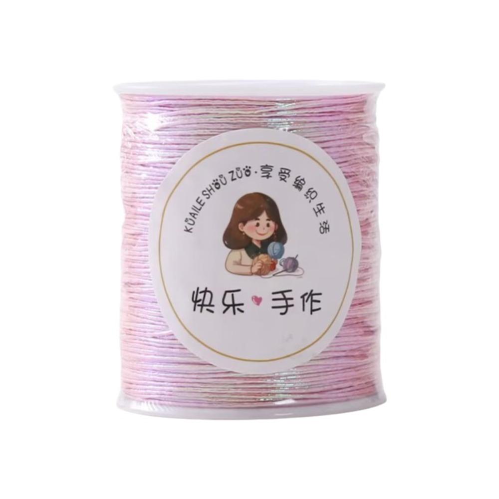 Premium Quality 150m Sparkling Yarn Shiny Weaving Glitter Yarn Eco-Friendly 1mm Thickness Crochet Yarn DIY