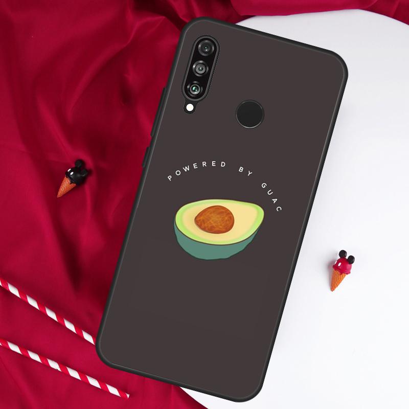 Funny Avocado Quotes For Huawei Nova Y61 Y91 Y73 Y72 Y90 Y70 Y60 12s 12i 11i 8i 9 10 SE P60 P30 Pro P40 Lite Case