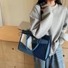 Patchwork Handbag Women's Contrast Color Stitching Shoulder Crossbody Bag Commuter Tote Bag