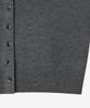 Basika Layered V-Neck Tie Cardigan (Gray)