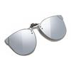 Sunglasses Polarized Clips Women'S Myopia Sunglasses Metal Clips Turnable Round Glasses 1023