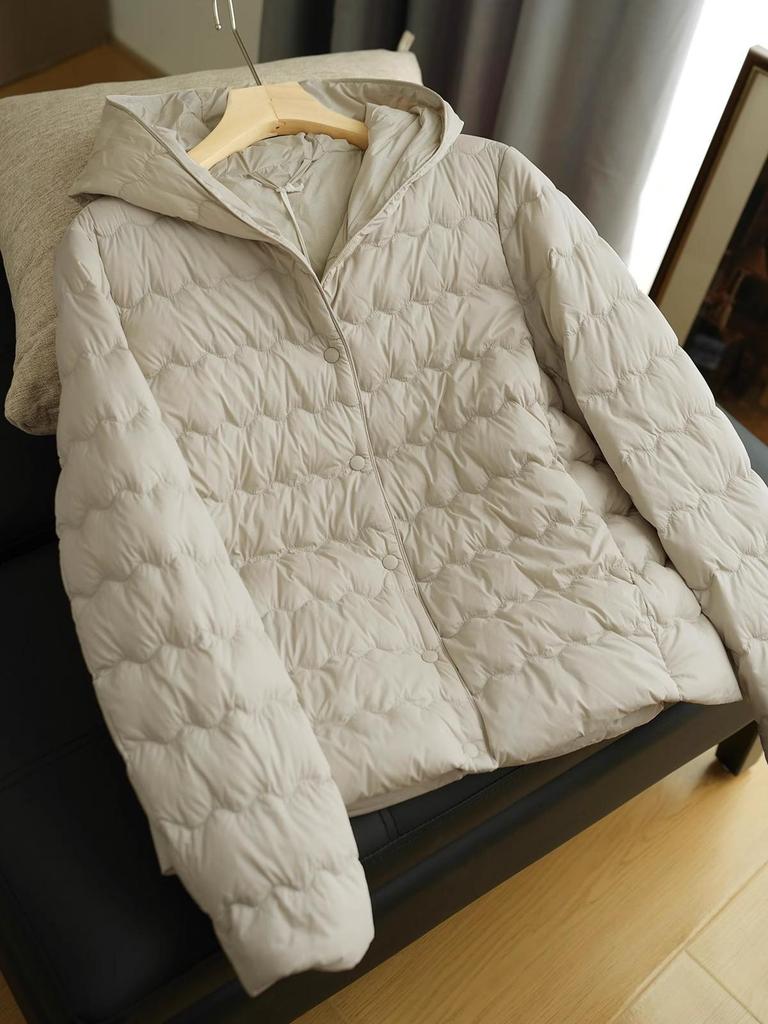 Graphene Hooded Lightweight Down Jacket