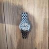 Used Working Item!! GUCCI Watch Silver Dial Roman Index Arm Circumference 18