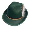Oktoberfest Hat Jazz Hat Bowler Hats Curled Halloween Costume Cosplay CapS Costume Caps for Role Play Cosplay Halloween Party