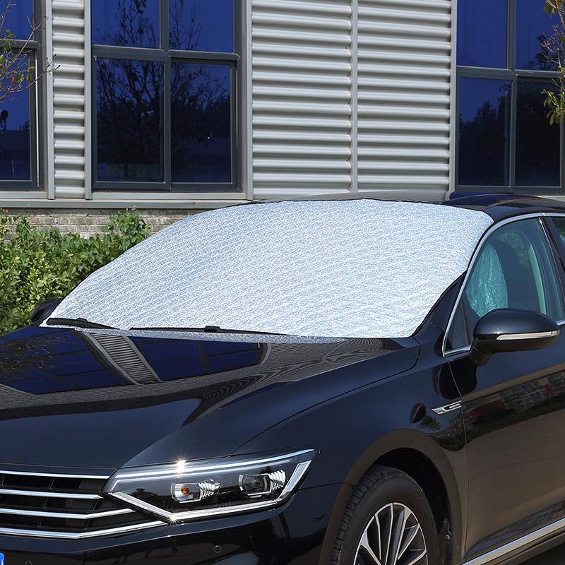 

Чехол на лобовое стекло автомобиля от снега и солнца - противоморозный, антифриз, утолщенный получехол Sedan