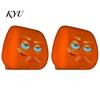 Universal Fit Vehicle Interior Decor Car Headrest Cover, Funny Horror Cartoon Print, Stretchy Seat Easy Install Sleeves Protector, Auto Decoration for