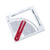 Knitting Gauge Converter Knitting Stitch Calculator Counting Frame Ruler Big Eye Needle Knitting Tool Sweater Crochet
