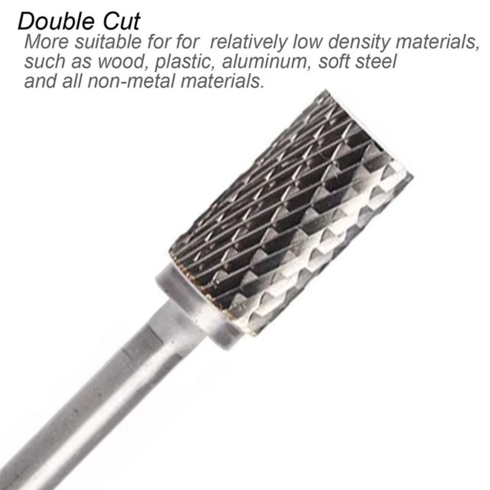 100mm Rotary File Milling Cutter Extra Long Carbide Burr Alloy Bits Tungsten Steel Grinding Head