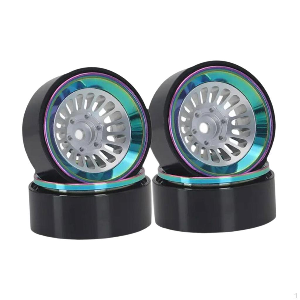 Aluminum Rims for 1:18 And 1:24 RC Trucks
