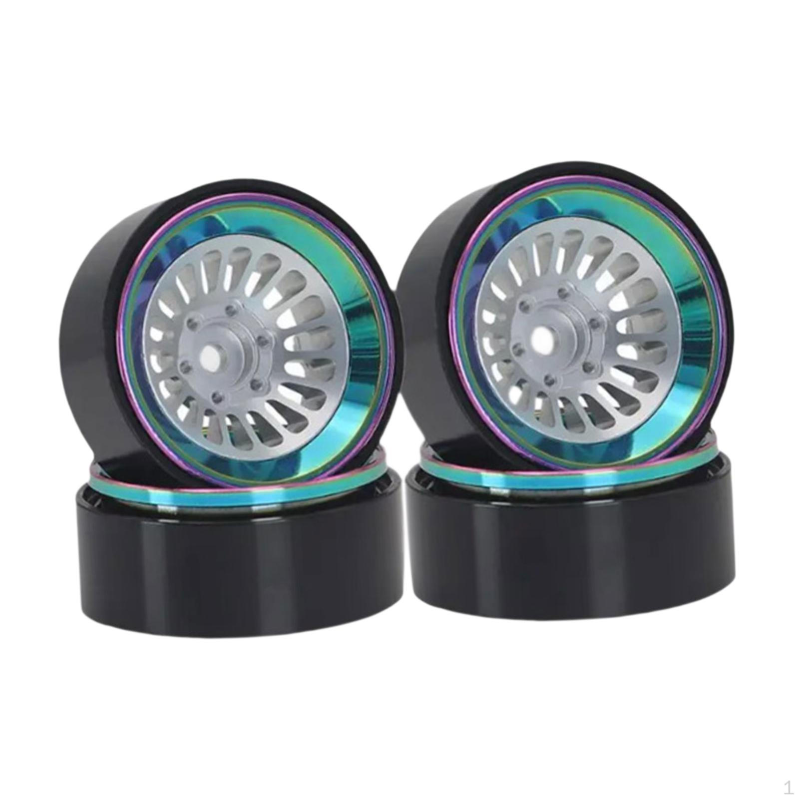 

Алюмінієві ободи для 1:18 І 1:24 Радіокеровані вантажівки Multicolor