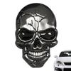 3D Skull Decal, Skeleton Emblem Car Body Sticker, Demon Night Skull Car Sticker Sticker