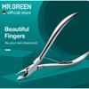 PLUS Nail Clippers Nail Care Nail Cuticle Remover Nippers German Medical Grade Stainless Steel 1 Set MR-1038