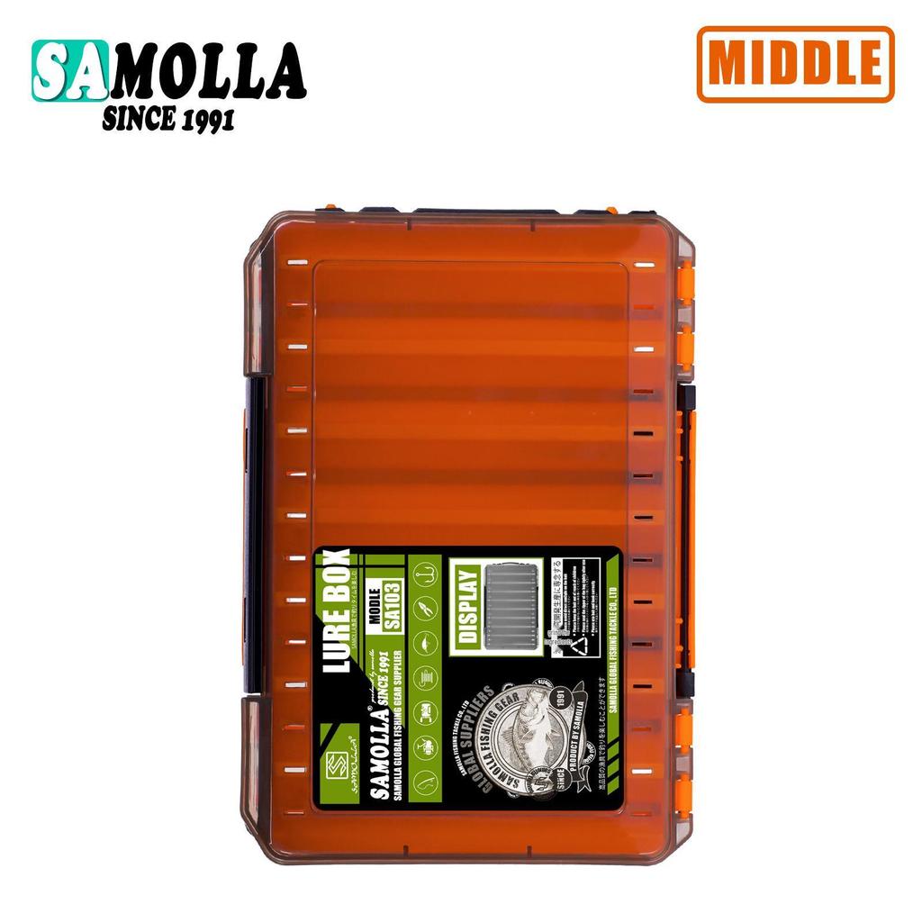 XL Double-Sided Tackle Storage Box for Fishing Lures, Bait, and Hooks