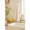 Set of 2 Terracotta Striped Tea Towels 50 X 70 Cm