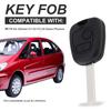 2Buttons 433MHz Car Key Fob Keyless Entry Remote Replacement Fit for Citroen C1 C2 C3 C4 Xsara Picasso with ID46 Chip,VA2 BladeGood Product