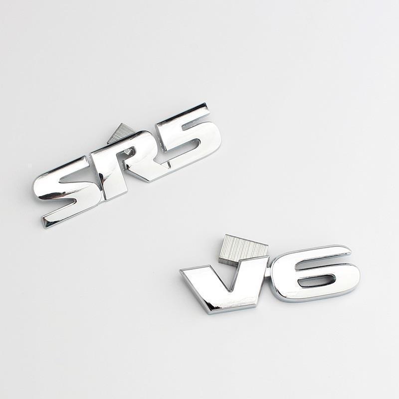 Hintere Emblem-Karosseriesticker für modifizierte Toyota Tundra TRD SR5 V6 Heckklappe