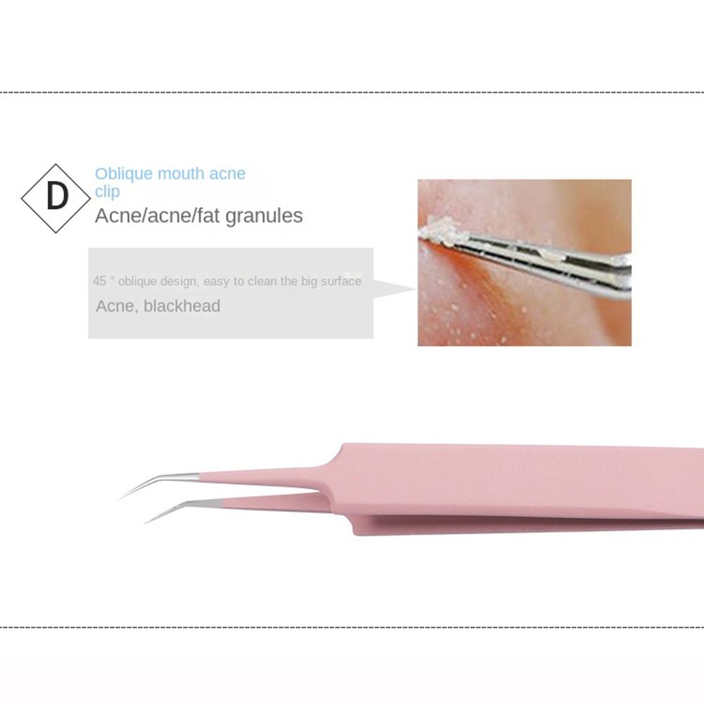 Ultra-fine Cell Pimples Blackhead Clip Portable Light Weight Acne Needle Removal Tool Stainless Effort-saving