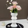 Modern Ins Vases 3D Printed Minimalist Flower Vase Luxury Flower Bottle Aesthetic Flowerpot for Living Room Home Decoration