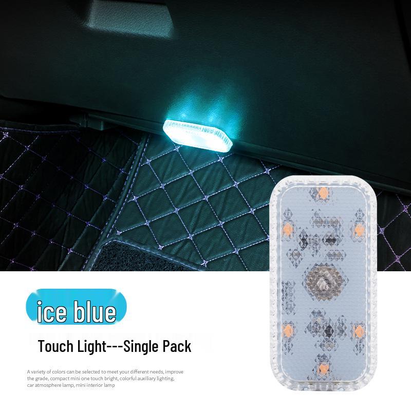 LED Wireless Rechargeable Car Atmosphere Touch Sensor Light