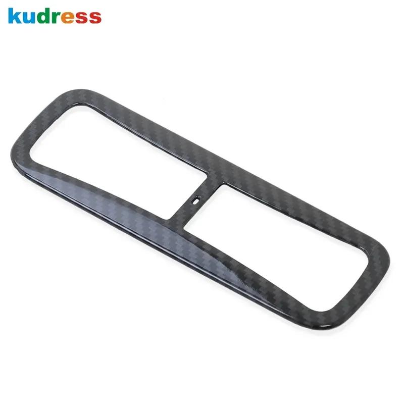 For Honda CRV CR-V 2017 2018    Carbon Fiber Car Front Rear Roof Reading Light Lamp Cover Trim Interior Accessories