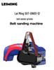 Lei Ming SOT-DW01-12 Multifunctional Belt Sander & Knife Sharpener