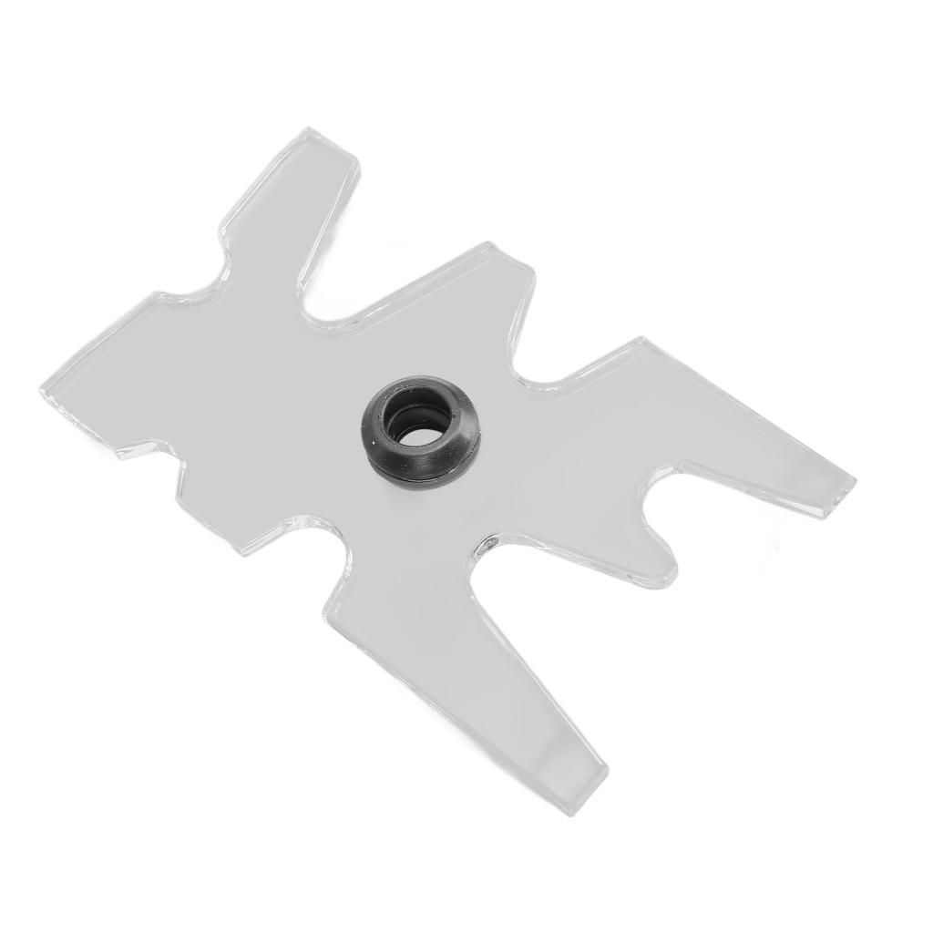 Billiard Bridge Head Portable Clear Acrylic Snooker Pool Cue Moosehead Head Billiard Accessory