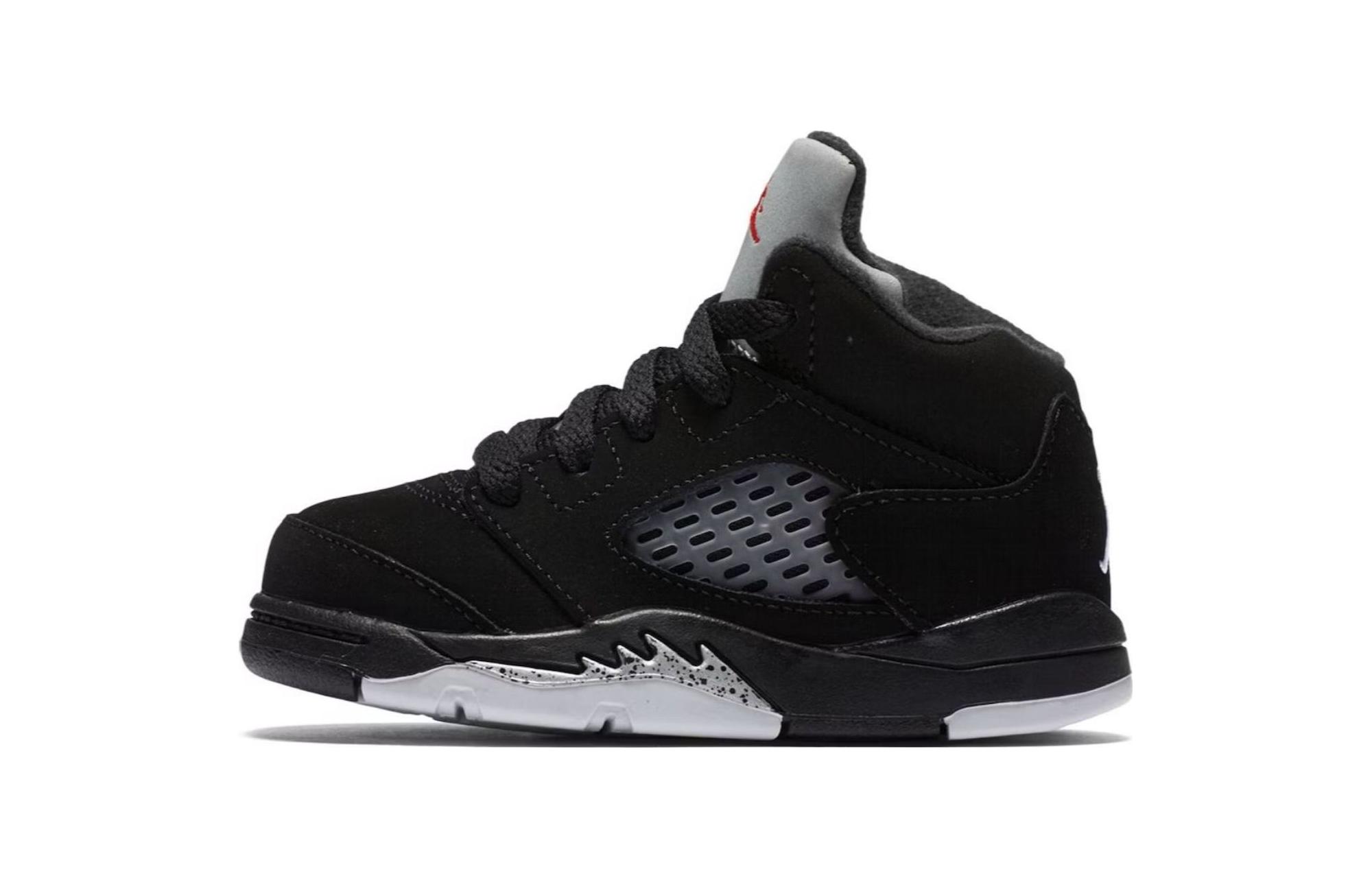 Jordan 5 Retro Black Metallic 2016 TD 440890-003 18.5
