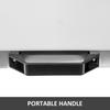 SucceBuy 880/1100Lbs Digital Livestock Scale Large Pet Vet Scale Stainless Steel Platform Elect Ronic Postal Shipping Scale