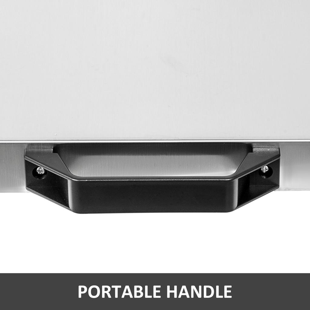 SucceBuy 880/1100Lbs Digital Livestock Scale Large Pet Vet Scale Stainless Steel Platform Elect Ronic Postal Shipping Scale
