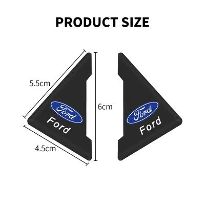 New 2026 Car Sticker 2pcs Car Door Corner Cover Bumper Crash Scratch Protector Sticker For Ford Escape Mondeo Ecosport Fiesta Fo
