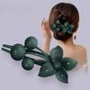 Große Blume Haarspange Haarnadel Eleganter Stil Haargreifer Clip Weibliche Haare Entenschnabel Clip Haaraccessoires