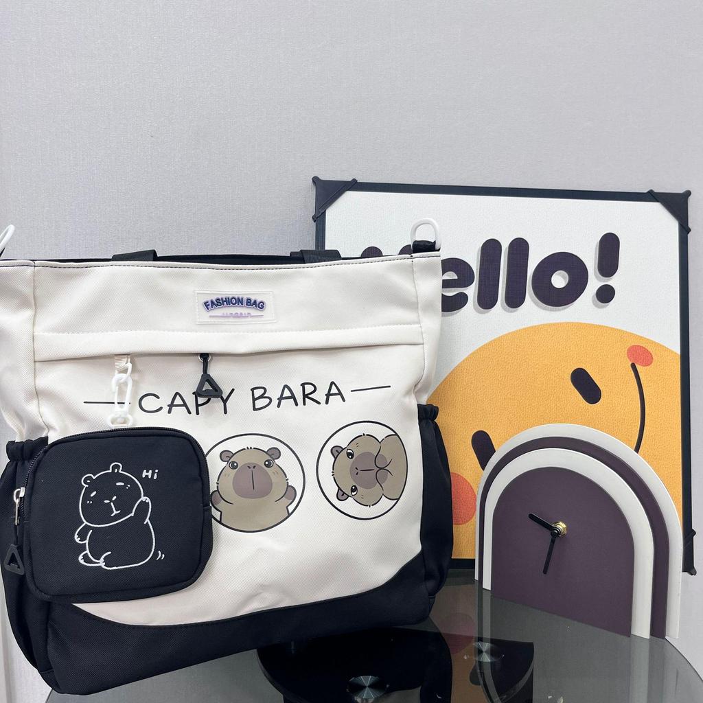 Best-Selling Girls' Colorblock Cute Card Crossbody Bag - Large Capacity for Classes/Tutoring