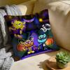 Cushion Cover  Washed Linen  Soft Breathable Decorative Case For Sofa Home Cartoon GGumball DDarwin Pillow cover