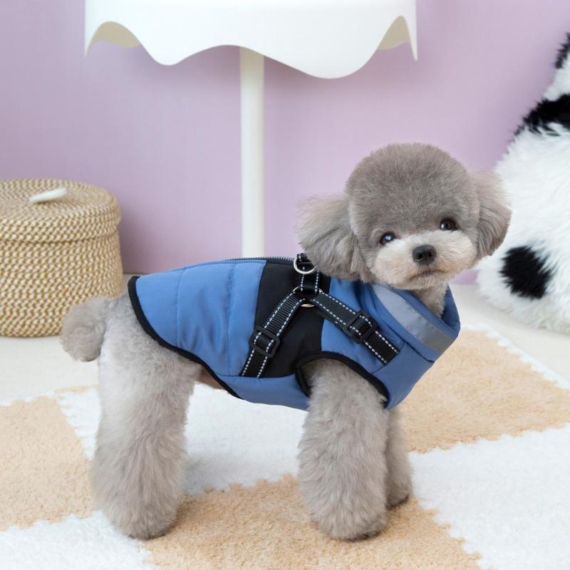 Winter Warme Hundekleidung Kaltes Wetter Haustier Hund Verdickte Innenfutter Jacke für Draußen