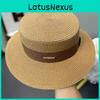 Spring Summer Sun Protection Straw Hat Women Foldable Wide Brim Beach Hat With Vintage Style For Holiday