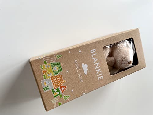 ANGEL DEAR (Official Japanese Product) Baby Shower Gift: Plush Towel Blanket, Animal Blankie, Beige, Bunny, Kids, Beige