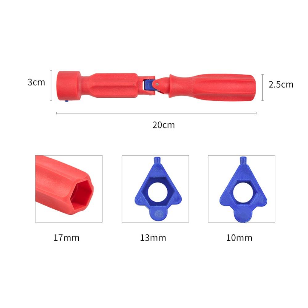 Fast Installation Toilet Seat Repair Wrench 17/13/10mm Toilet Seat Removal Tool  Toilet Maintenance