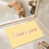 I Like You Kitchen Mat Cheaper Anti-slip Modern Living Room Balcony Printed Modern Home Decor